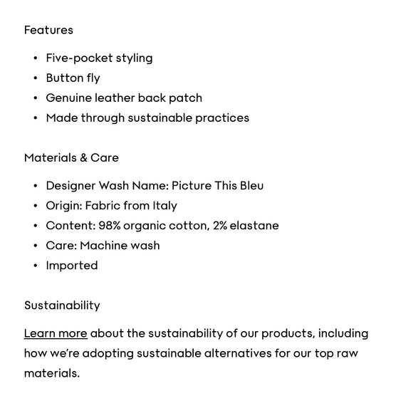 Denim Forum The Yoko Exposed Button 28L - Picture 11 of 13